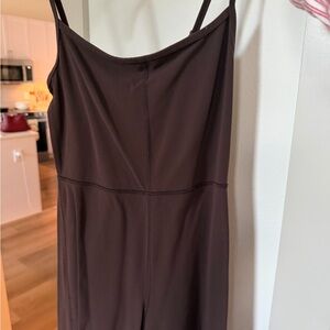 Aritzia Brown Jumpsuit